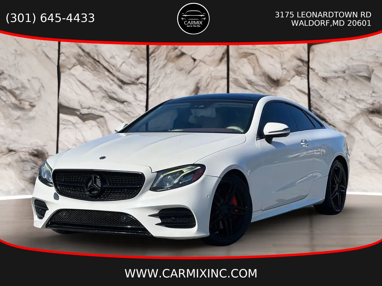 Used 2018 Mercedes-Benz E 400 Coupe w/ Premium 2 Package image 1