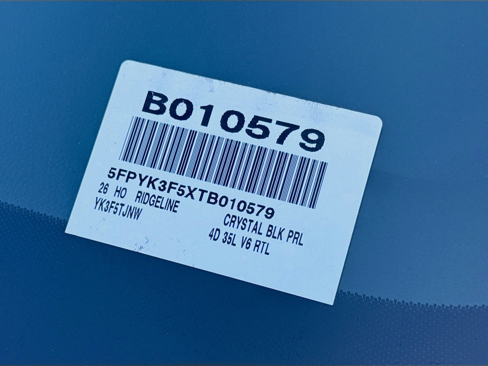 New 2026 Honda Ridgeline RTL image 28