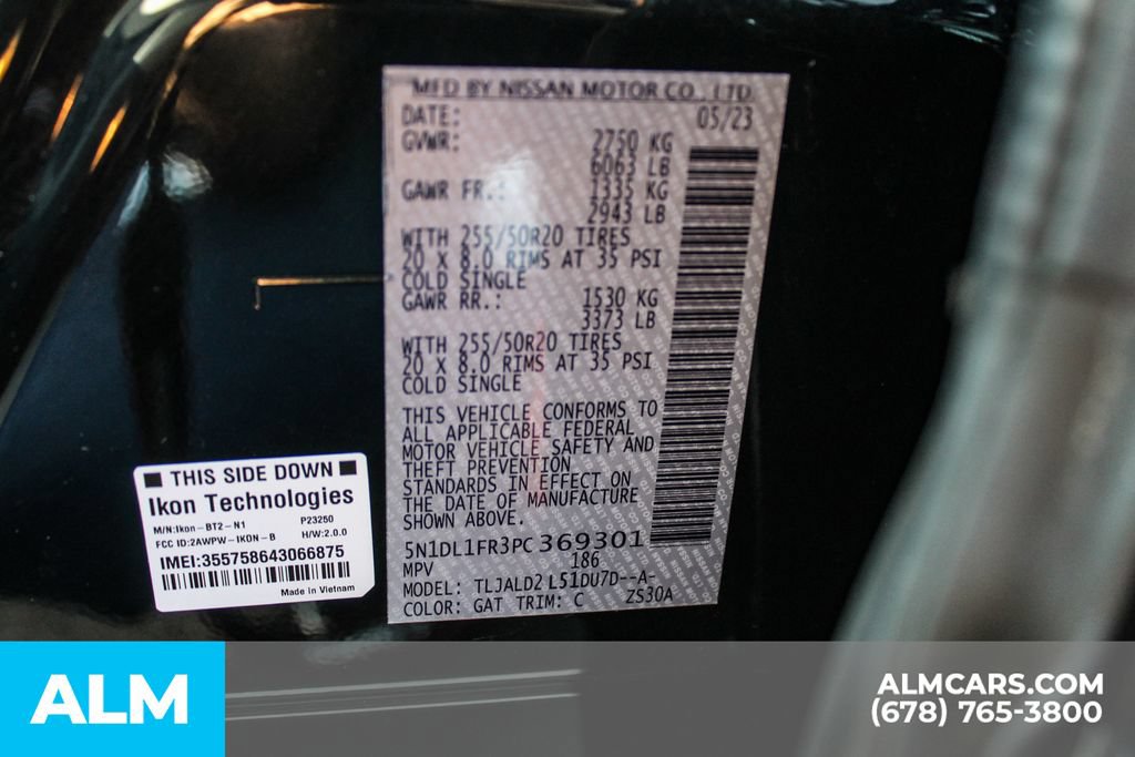 Used 2023 INFINITI QX60 Luxe w/ Performance Audio Package FWD image 39