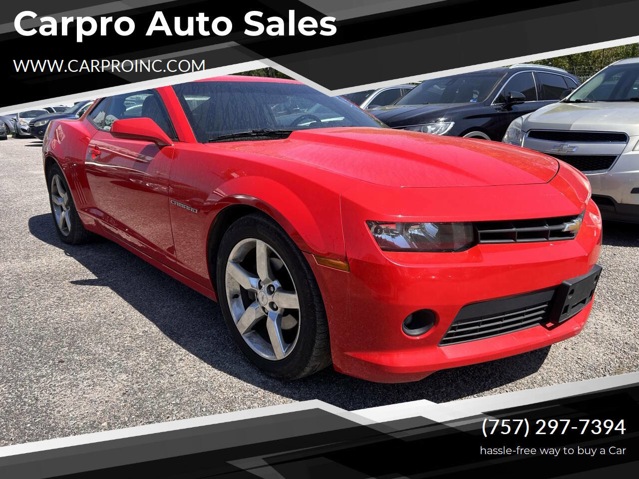 Used 2015 Chevrolet Camaro LT image 1