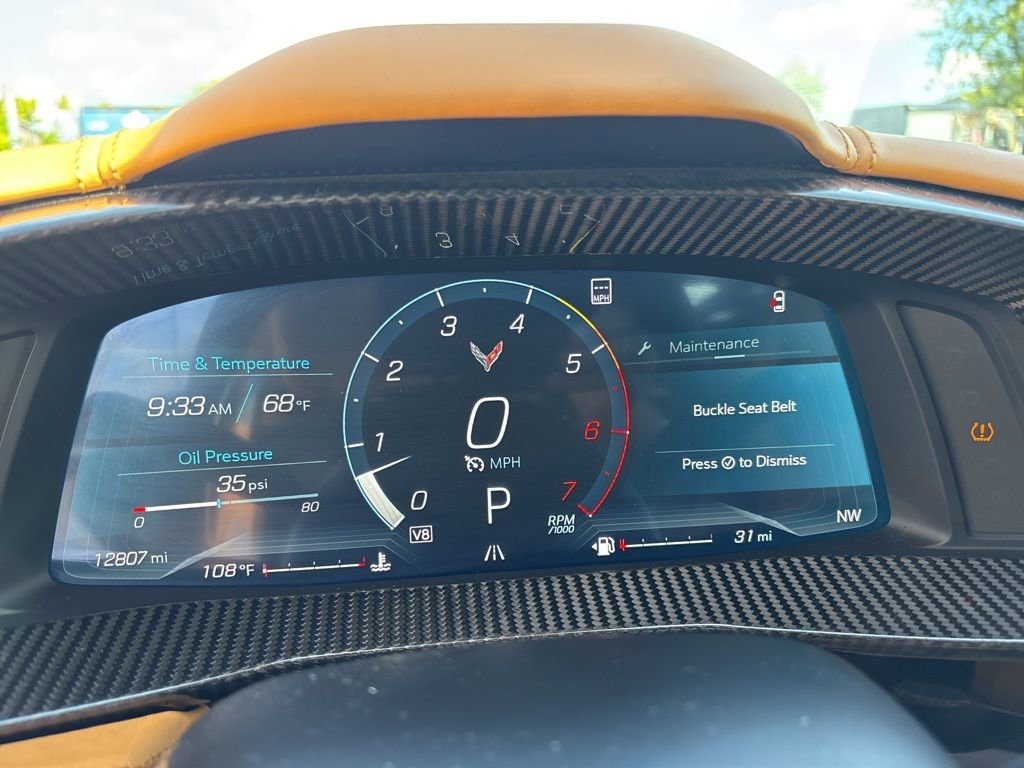 Certified 2023 Chevrolet Corvette Stingray Premium Cpe w/ Z51 Performance Package RWD image 12