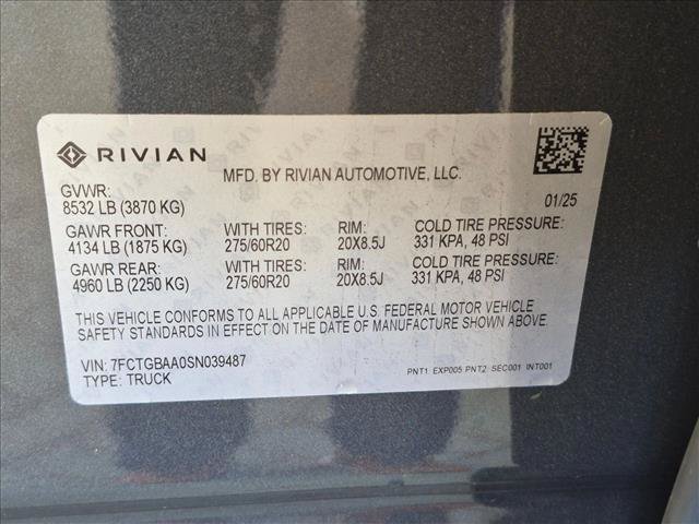 Used 2025 Rivian R1T Adventure AWD/4WD image 27