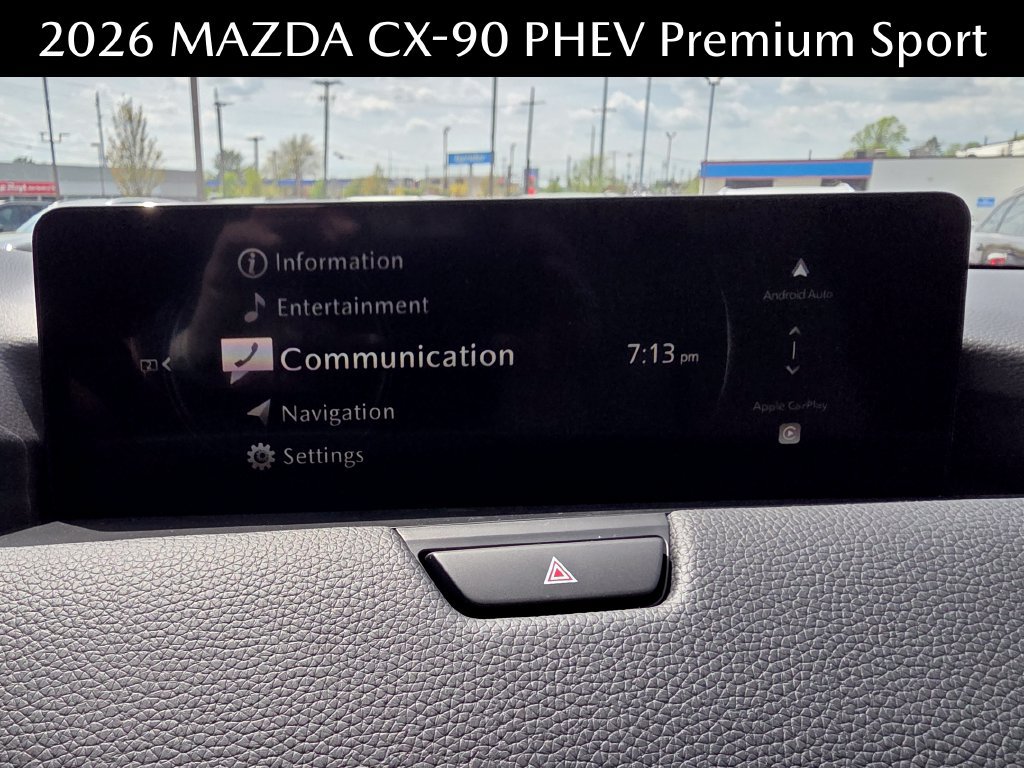 New 2026 MAZDA CX-90 Plug-In Hybrid w/Premium Sport AWD/4WD image 28