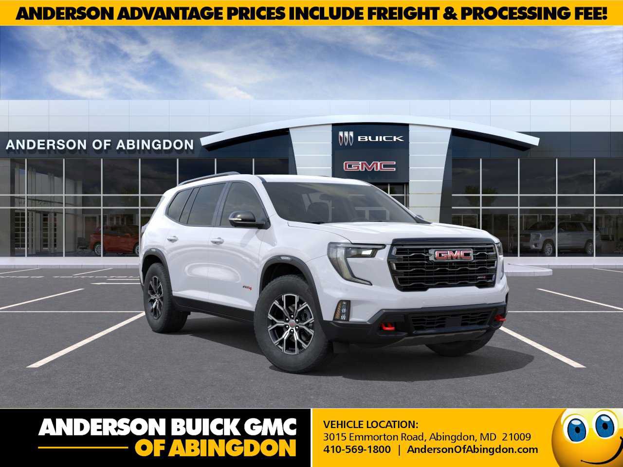 New 2026 GMC Acadia AT4 w/ Luxury Package AWD/4WD image 1