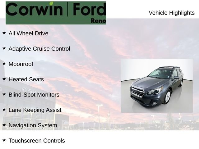 Used 2019 Subaru Outback 2.5i Premium w/ Popular Package #2 image 7