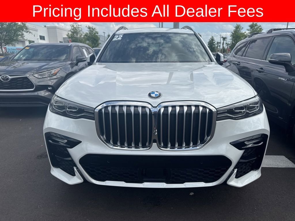 Used 2022 BMW X7 xDrive40i w/ M Sport Package AWD/4WD image 2