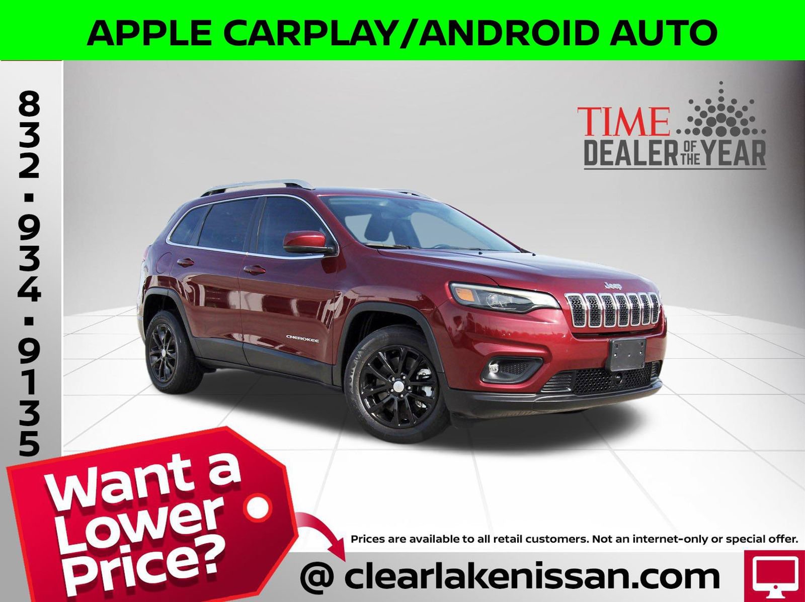 Used 2021 Jeep Cherokee Latitude Lux image 1