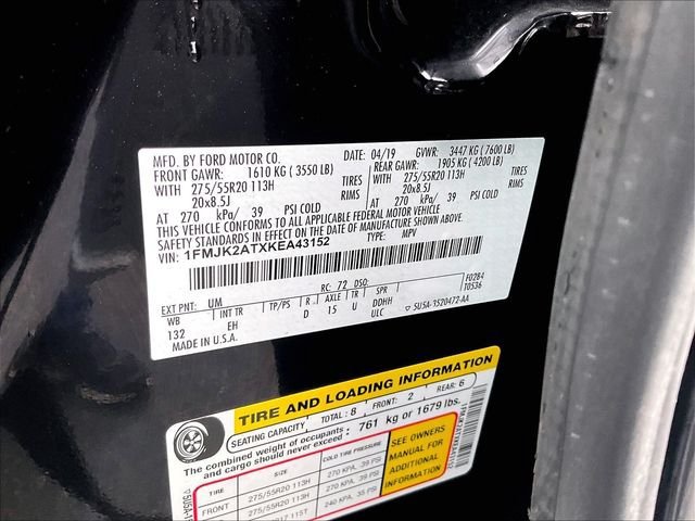 Used 2019 Ford Expedition Max Limited AWD/4WD image 34