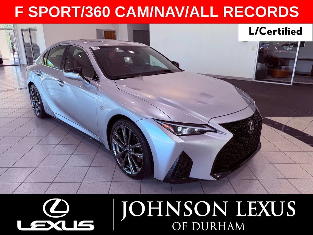 Certified 2024 Lexus IS 350 F Sport w/ Navigation Package
