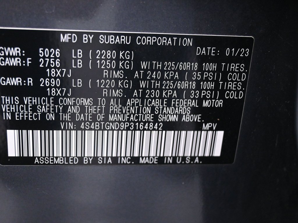 Used 2023 Subaru Outback Limited XT image 9