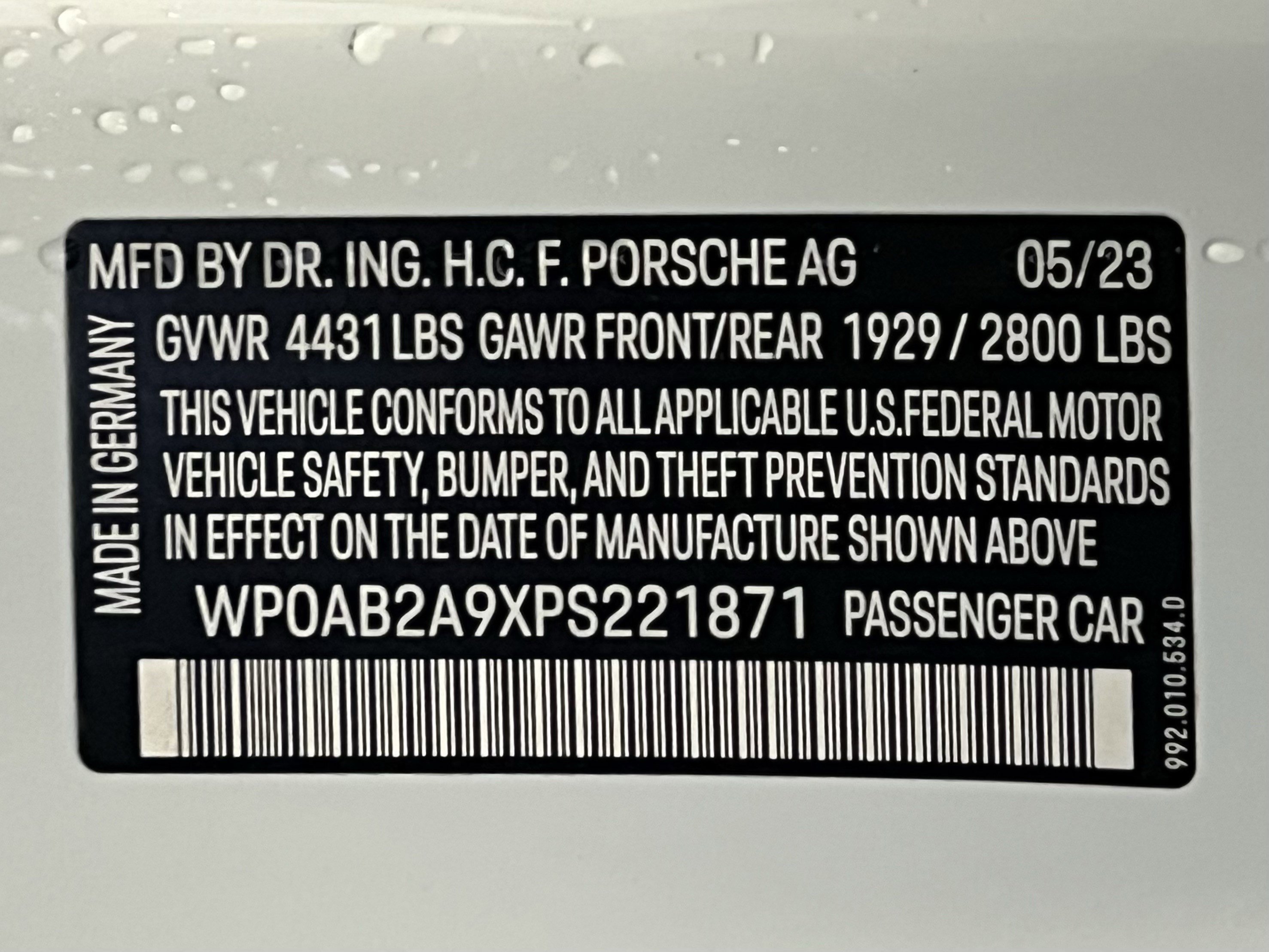 Certified 2023 Porsche 911 Carrera 4 GTS image 25
