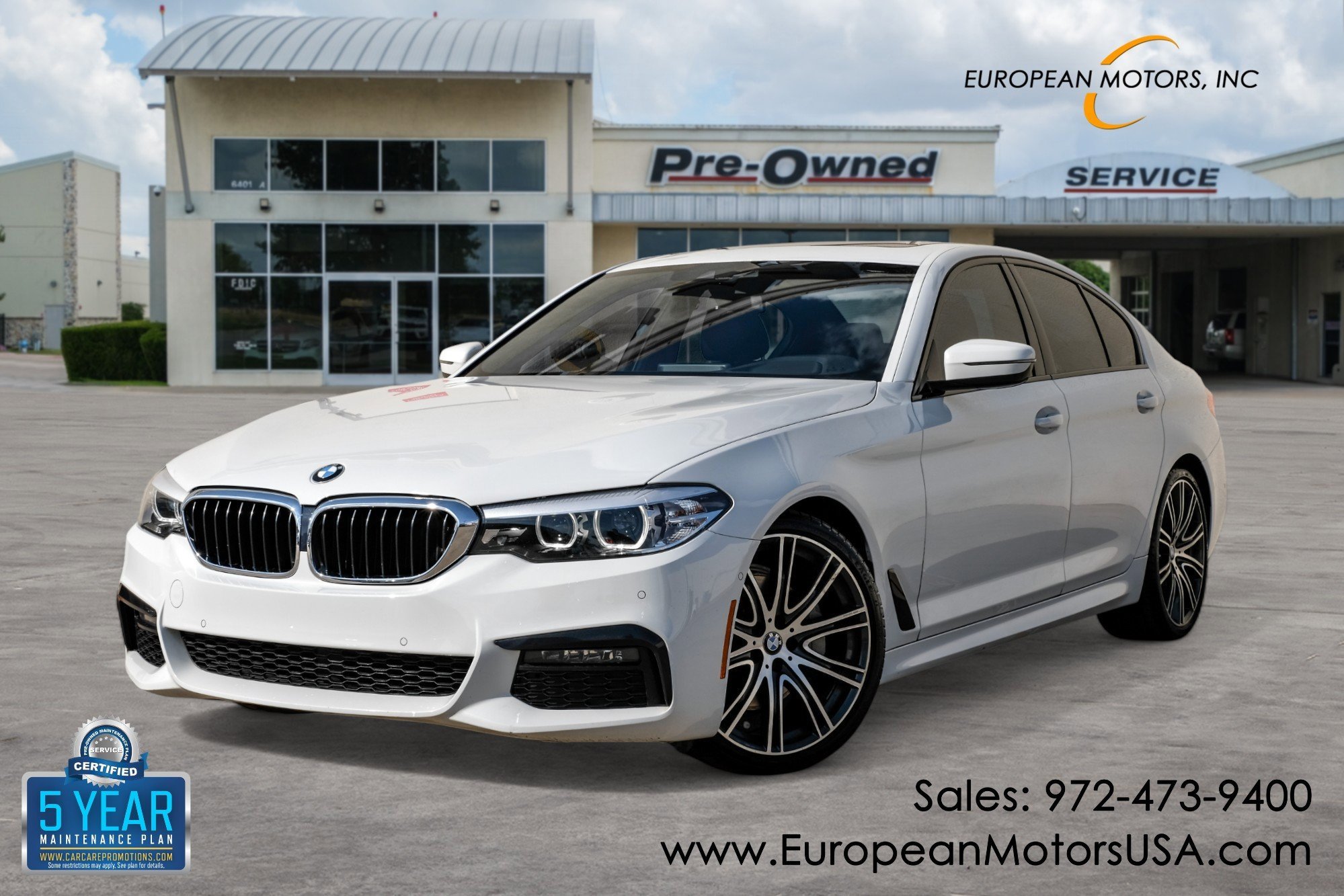 Used 2019 BMW 540i w/ M Sport Package