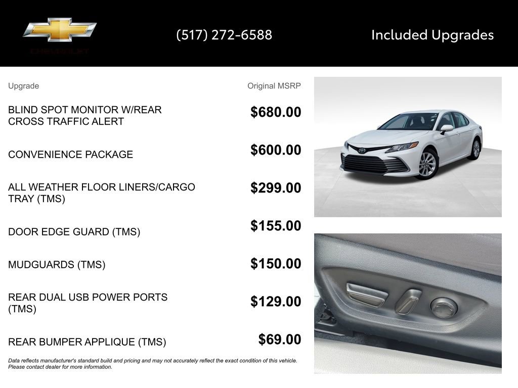 Used 2024 Toyota Camry LE w/ Convenience Package image 15