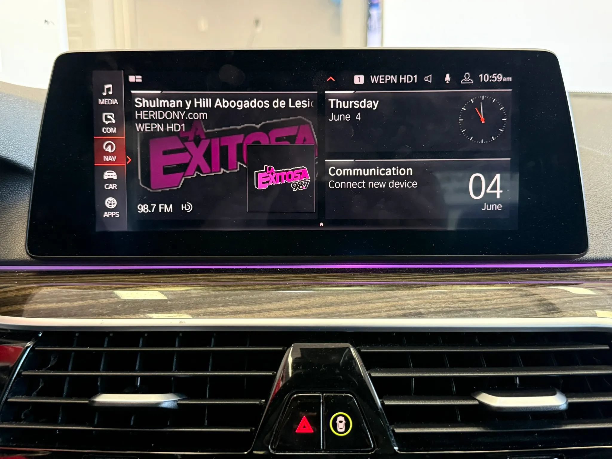 Used 2020 BMW 530i w/ Premium Package RWD image 15