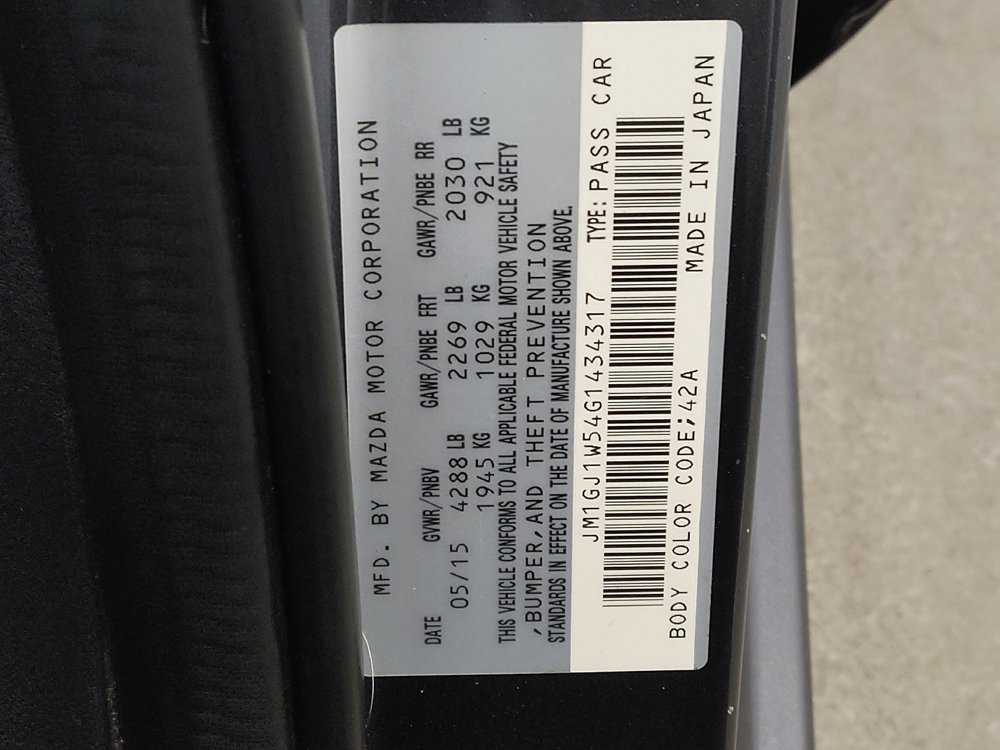 Used 2016 MAZDA MAZDA6 Grand Touring w/ GT Technology Package image 33