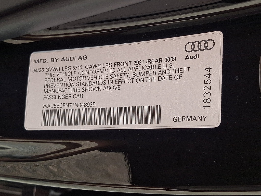 New 2026 Audi A6 Premium Plus AWD/4WD image 11