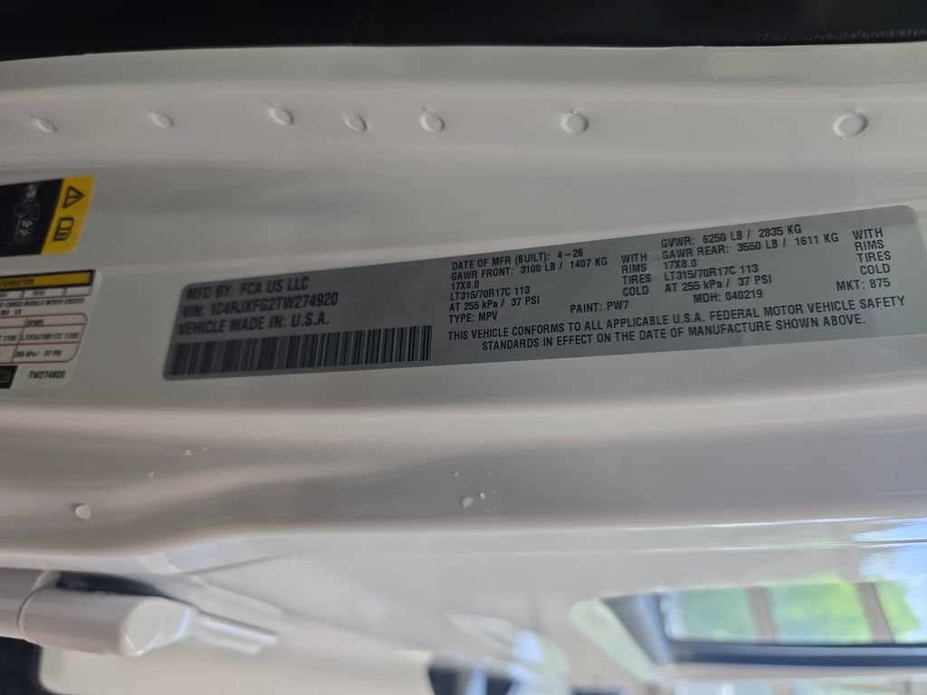 New 2026 Jeep Wrangler Unlimited Rubicon AWD/4WD image 36