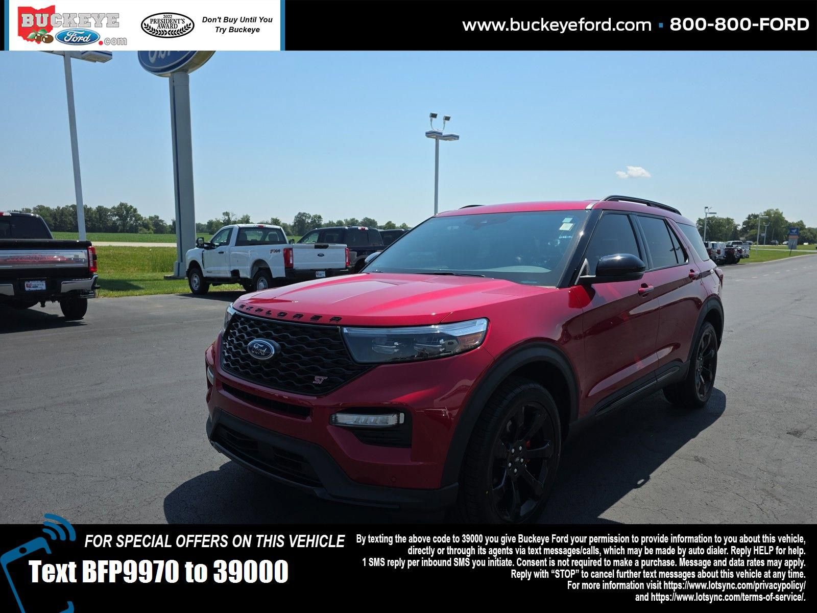 Certified 2023 Ford Explorer ST w/ Equipment Group 401A