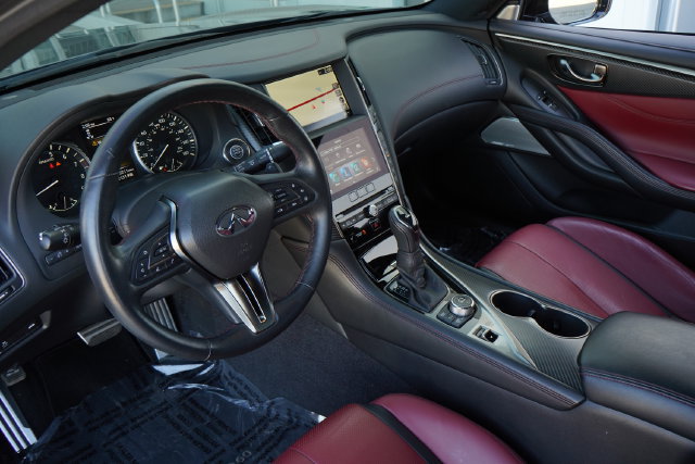 Used 2022 INFINITI Q60 Red Sport 400 w/ Cargo Package RWD image 2