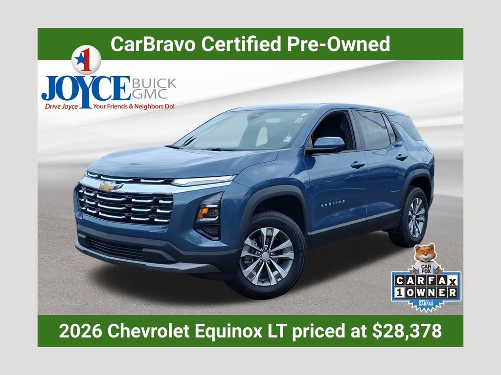 Certified 2026 Chevrolet Equinox LT FWD image 1