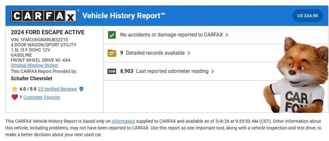 Used 2024 Ford Escape Active image 5