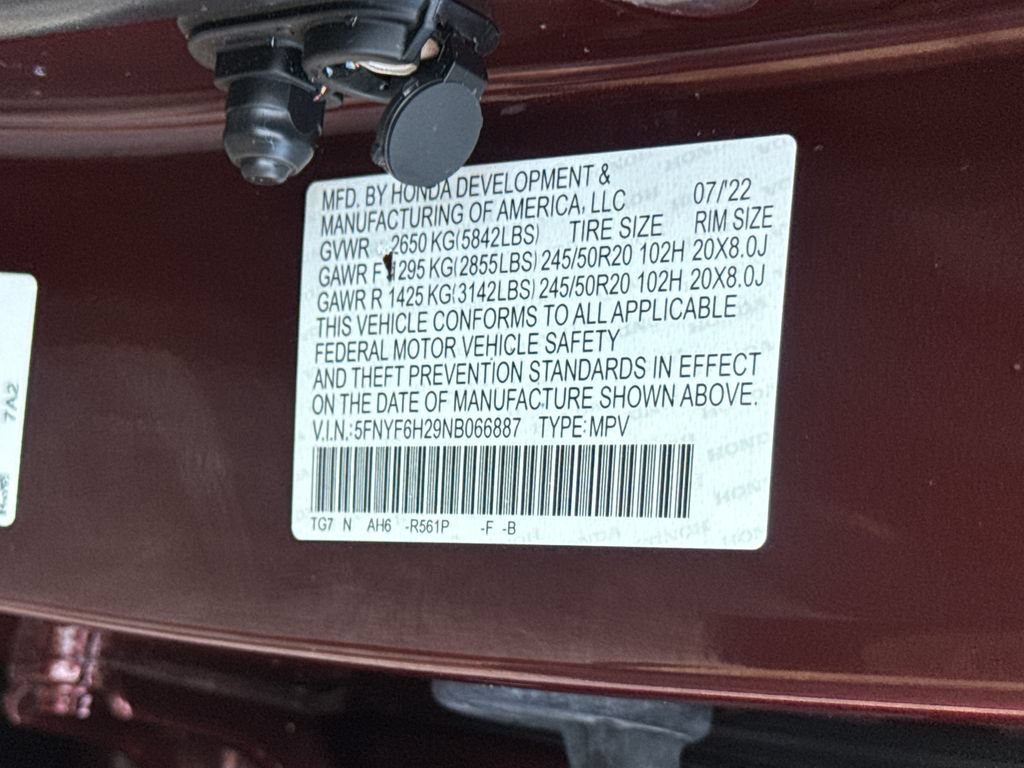 Used 2022 Honda Pilot Special Edition image 58