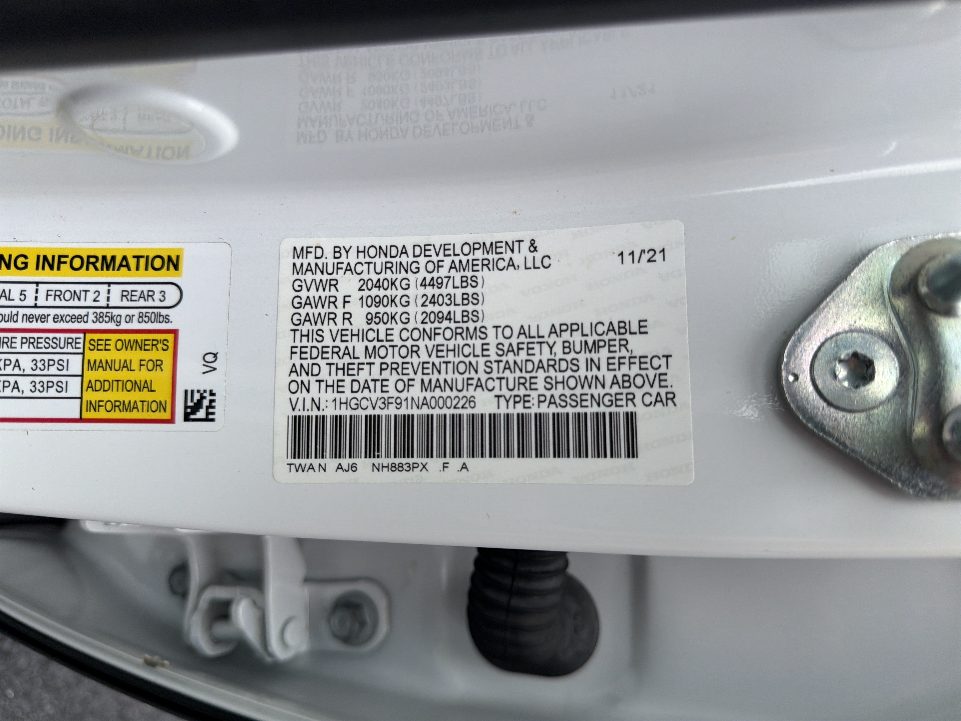 Used 2022 Honda Accord Touring image 32