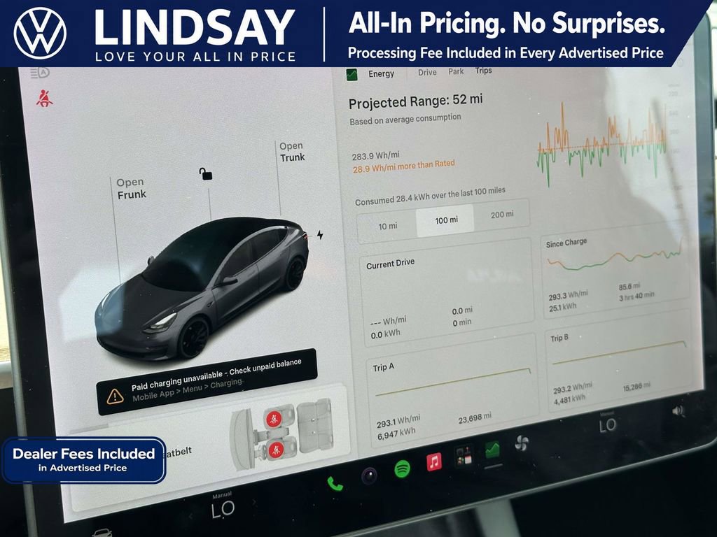 Used 2021 Tesla Model 3 Performance AWD/4WD image 26