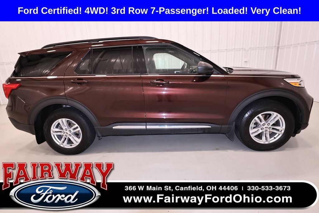 Certified 2020 Ford Explorer XLT w/ Class III Trailer Tow Package