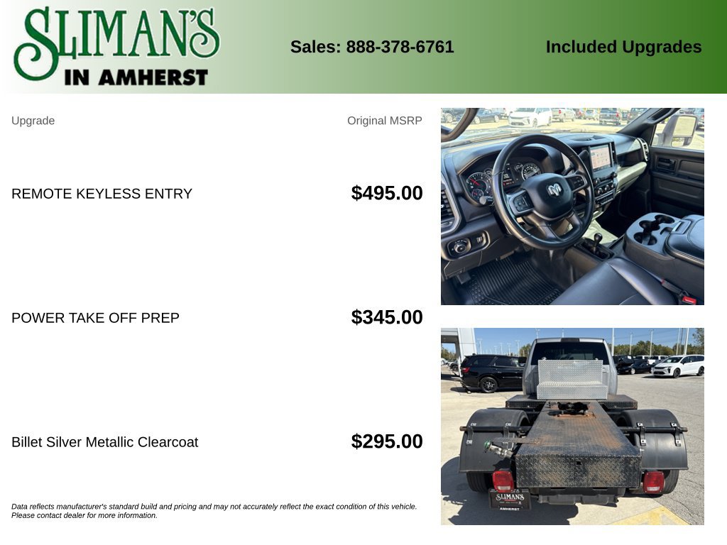 Used 2024 RAM 5500 Tradesman w/ Chrome Appearance Group AWD/4WD image 12