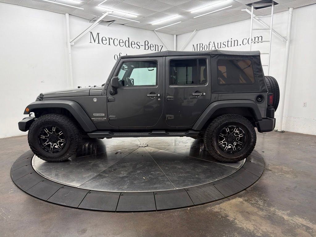Used 2017 Jeep Wrangler Unlimited Sport w/ Quick Order Package 24S AWD/4WD image 4