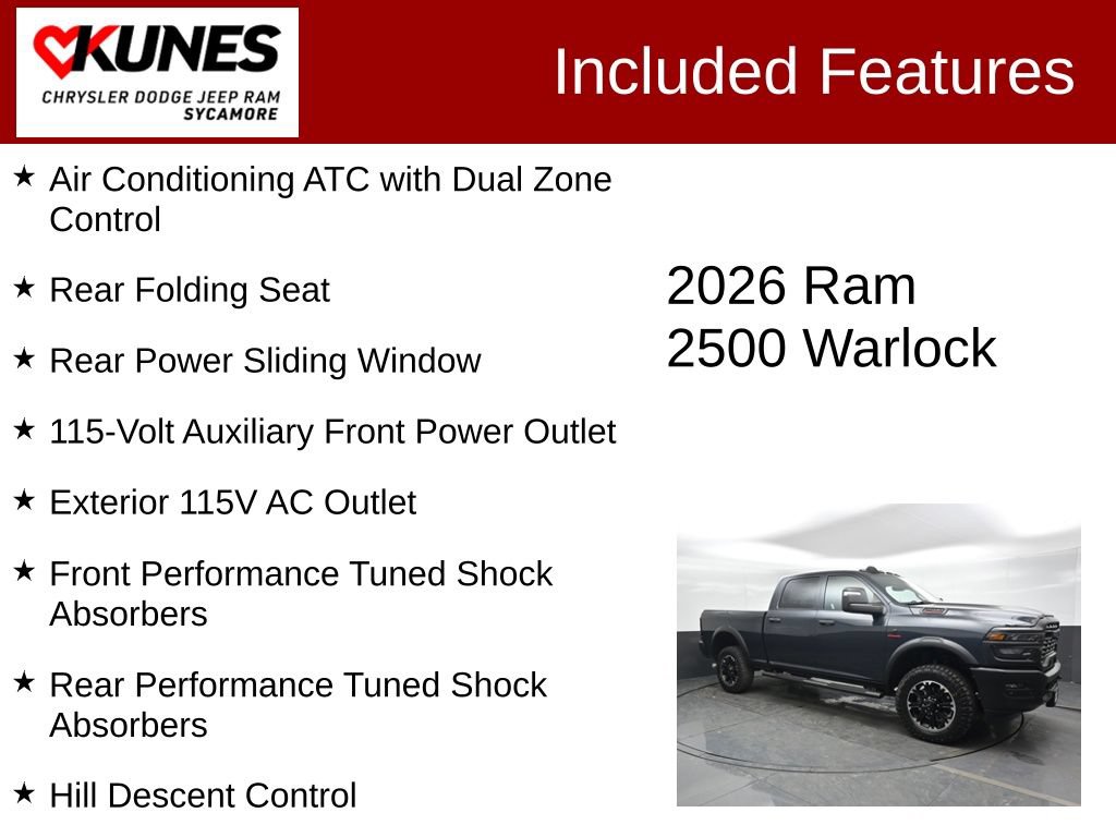 New 2026 RAM 2500 Warlock AWD/4WD image 3