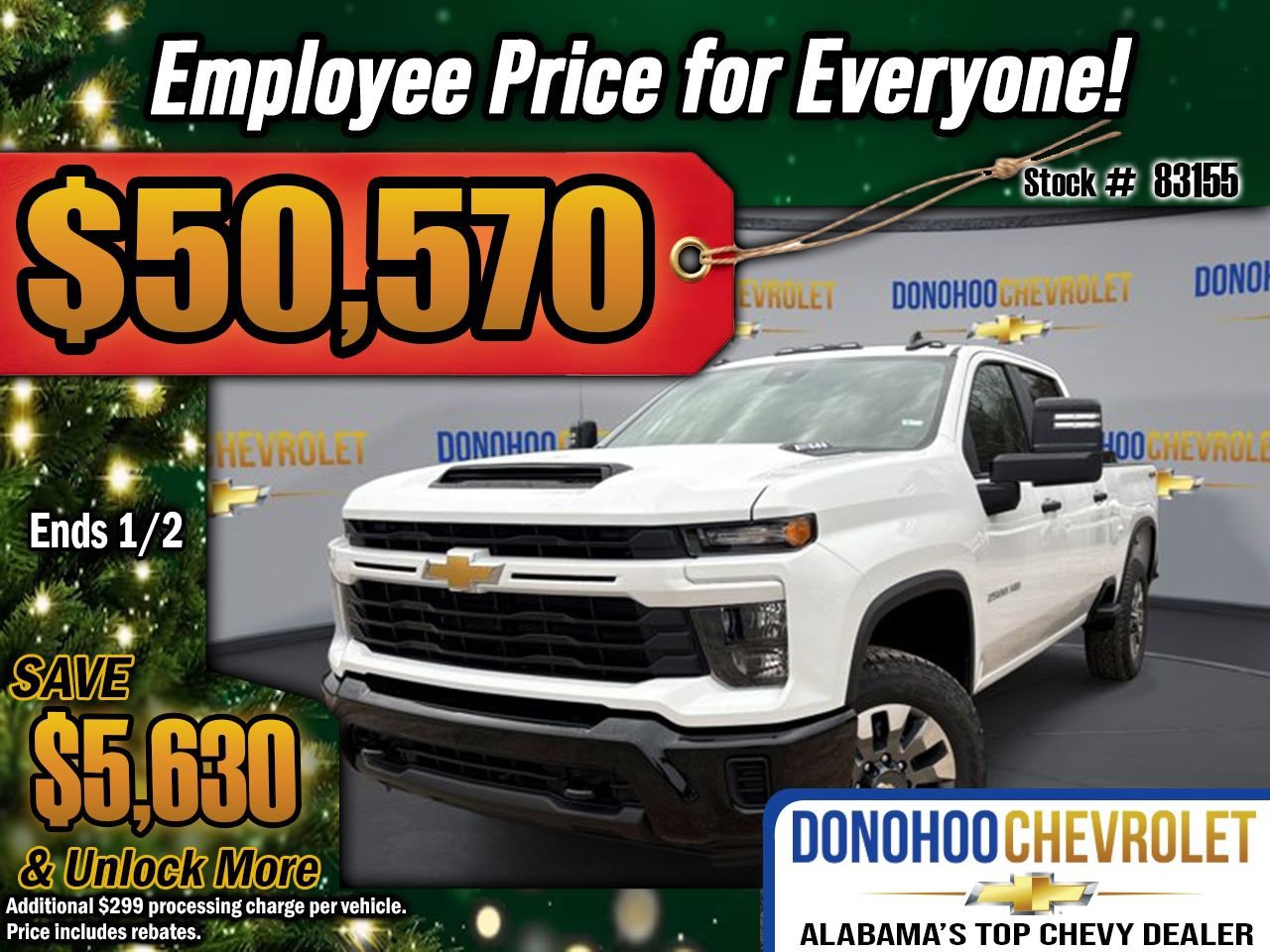 New 2026 Chevrolet Silverado 2500 Custom image 1