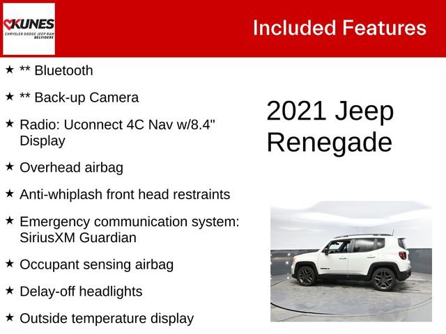Used 2021 Jeep Renegade Latitude image 3