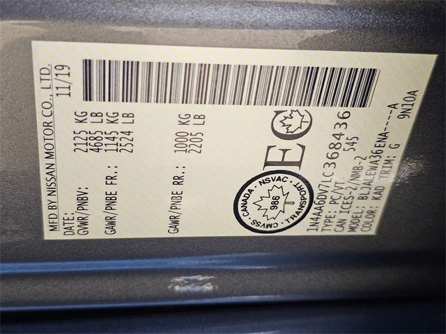 Used 2020 Nissan Maxima 3.5 SL image 30