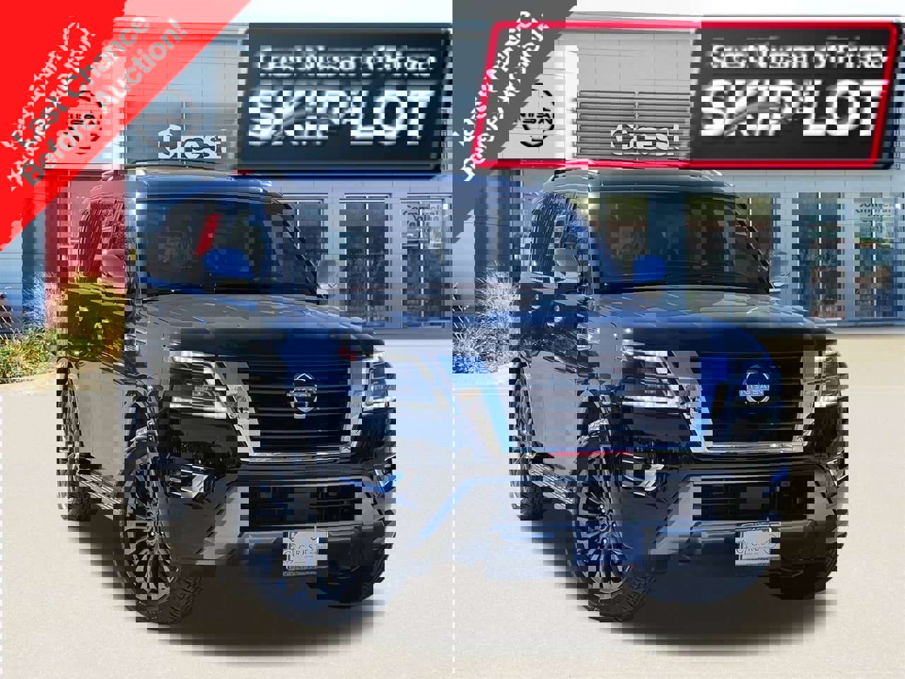 Certified 2024 Nissan Armada Platinum w/ Captain's Chairs Package