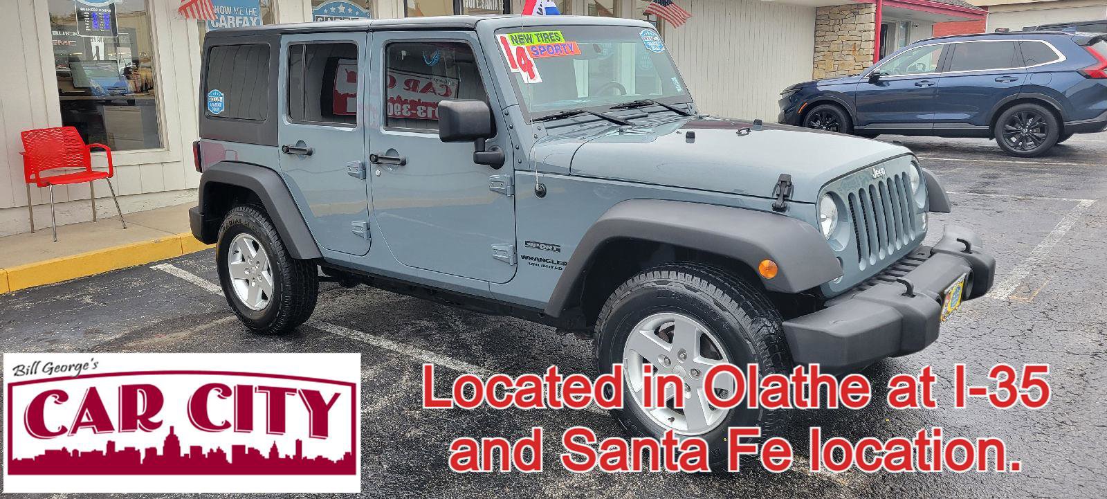 Used 2014 Jeep Wrangler Unlimited Sport w/ Quick Order Package 24S