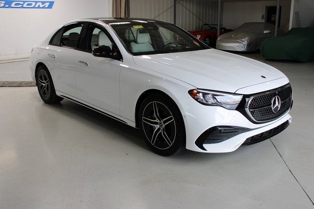 Used 2024 Mercedes-Benz E 350 E 350 4MATIC 19 AMG WHEELS/B w/ Night Package image 41