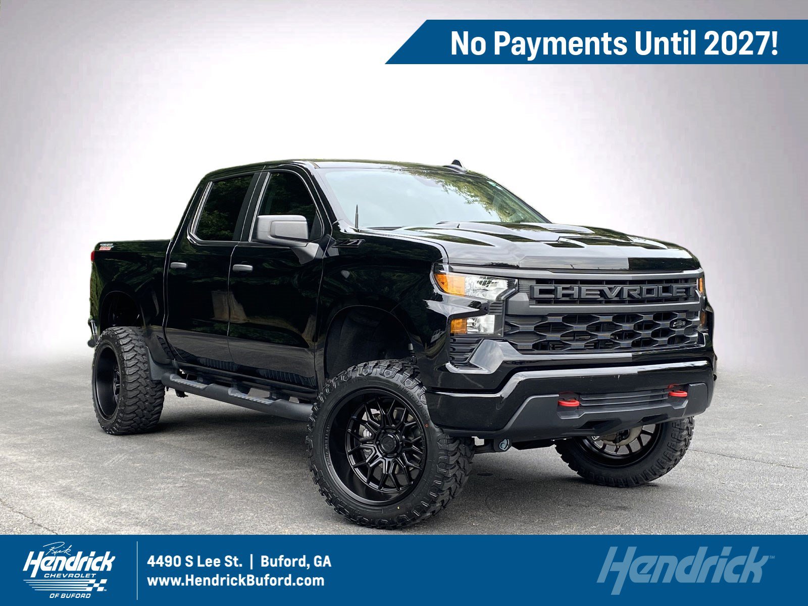 Used 2024 Chevrolet Silverado 1500 Custom Trail Boss w/ LPO, Dark Essentials Package