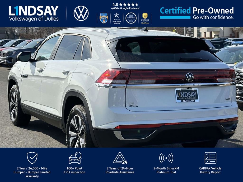Certified 2025 Volkswagen Atlas Cross Sport SE image 5