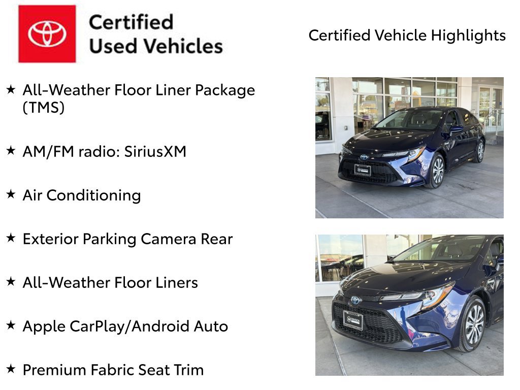 Certified 2021 Toyota Corolla LE FWD image 7