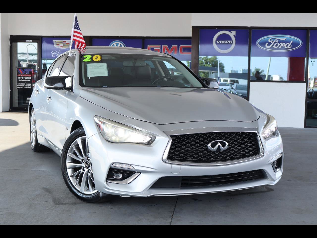 Used 2020 INFINITI Q50 Luxe RWD image 1