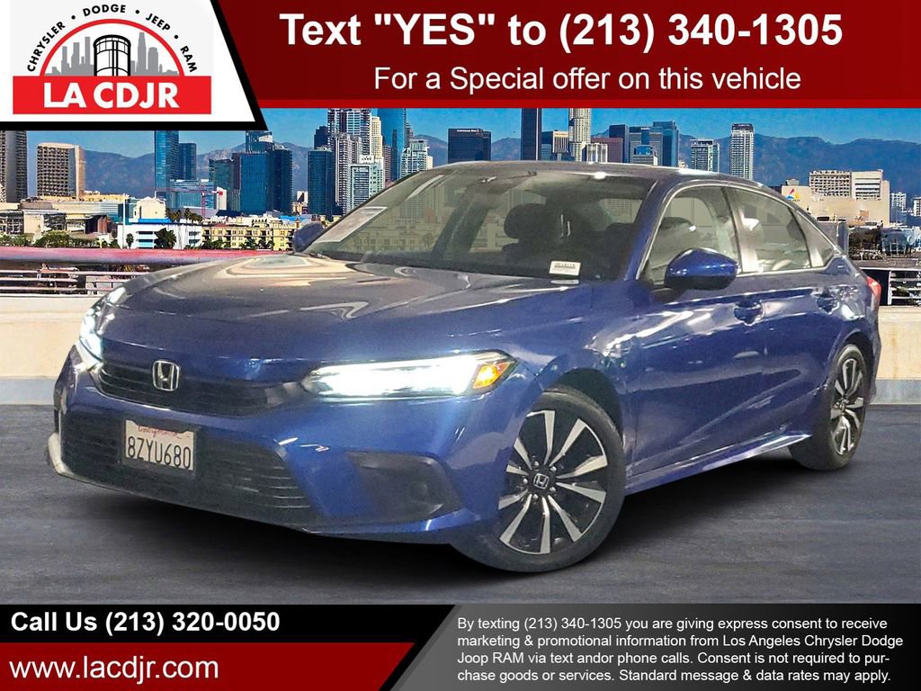 Used 2022 Honda Civic EX