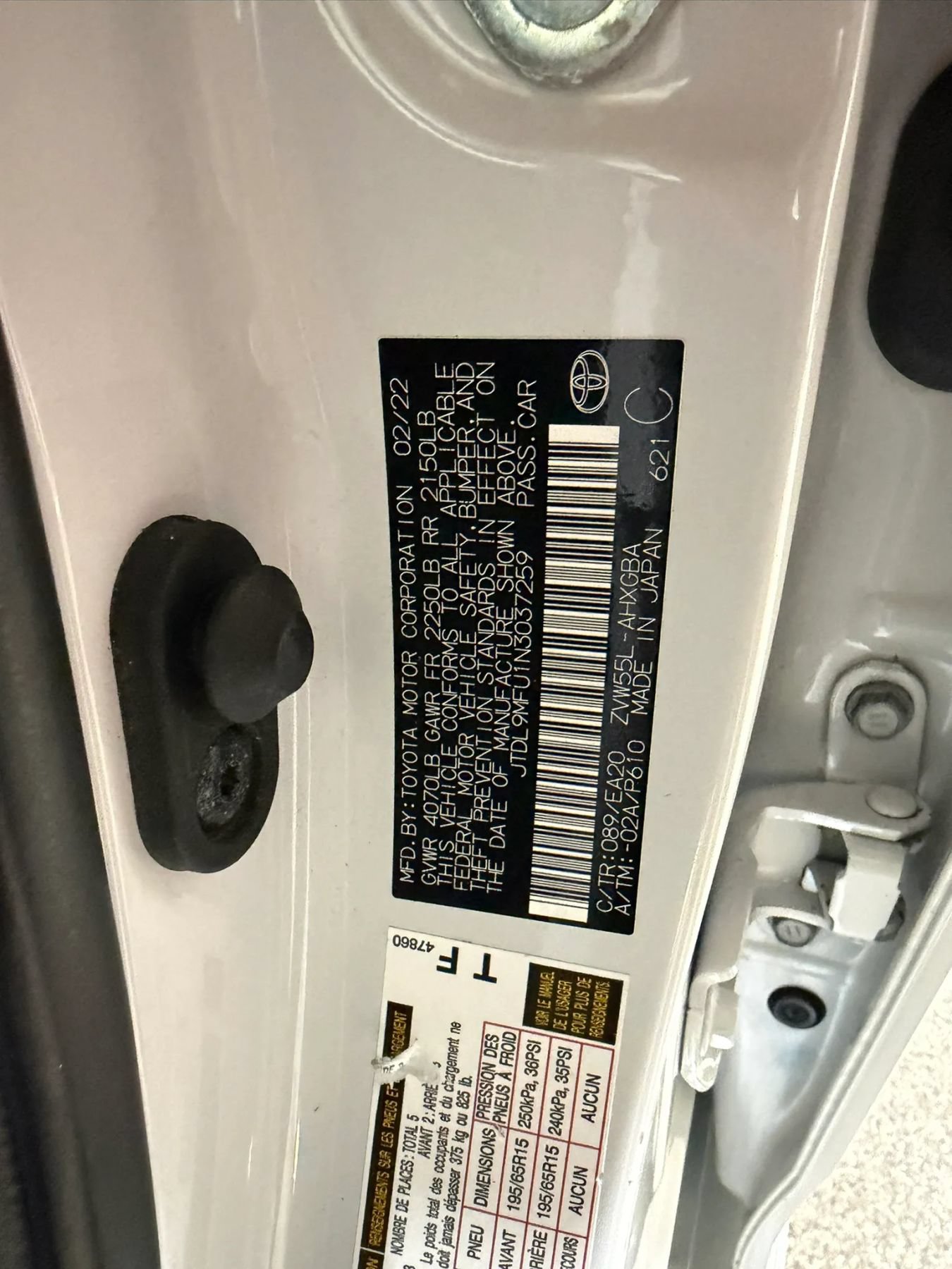 Used 2022 Toyota Prius XLE AWD/4WD image 60