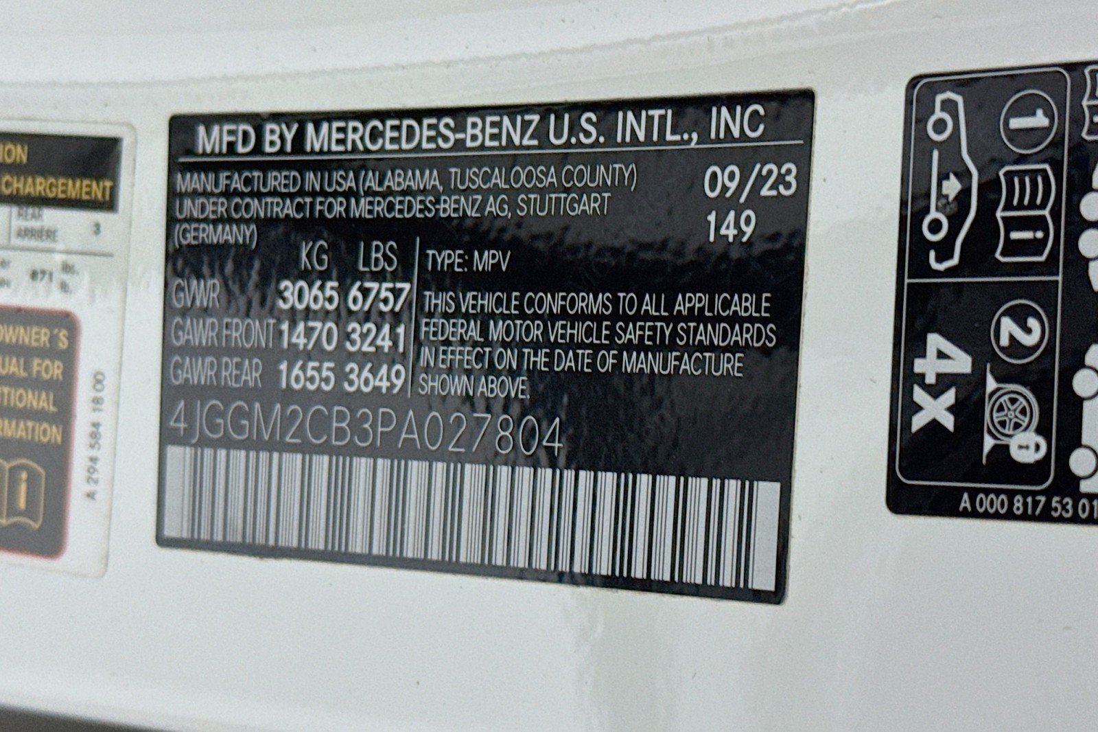Certified 2023 Mercedes-Benz EQE 500 4MATIC SUV image 24
