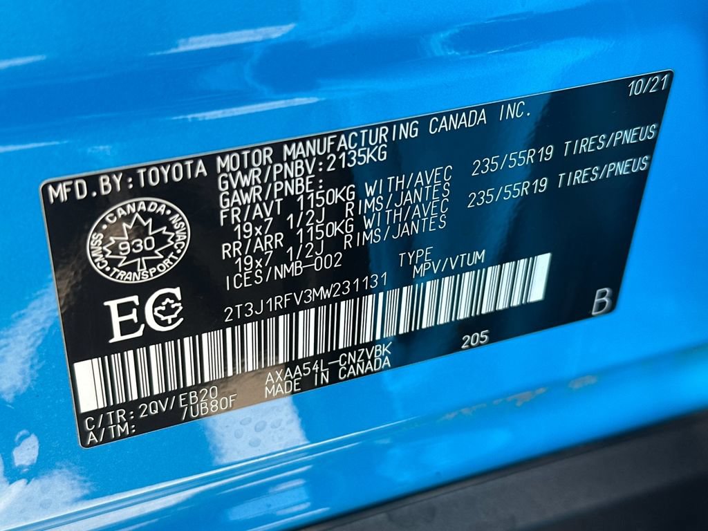 Used 2021 Toyota RAV4 Adventure AWD/4WD image 31