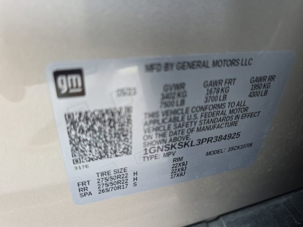 Used 2023 Chevrolet Tahoe Premier w/ Premium Package image 35