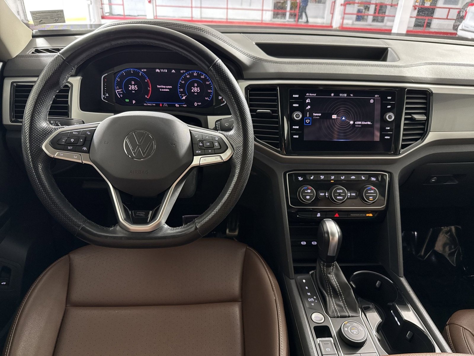 Used 2021 Volkswagen Atlas SEL R-Line AWD/4WD image 16