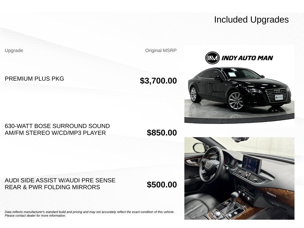 Used 2013 Audi A7 3.0T Premium Plus w/ Premium Plus Pkg AWD/4WD image 18