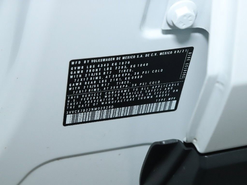 Used 2022 Volkswagen Taos S image 19